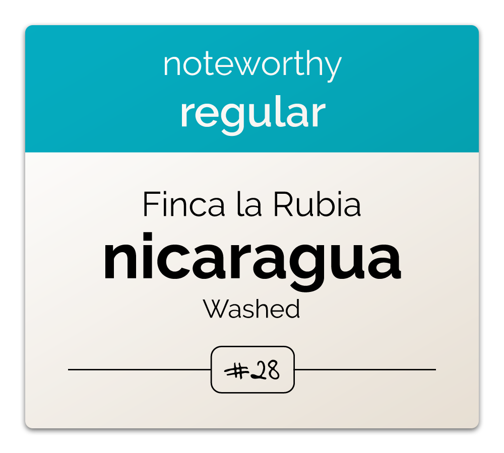 Limited Release: Nicaragua Finca la Rubia