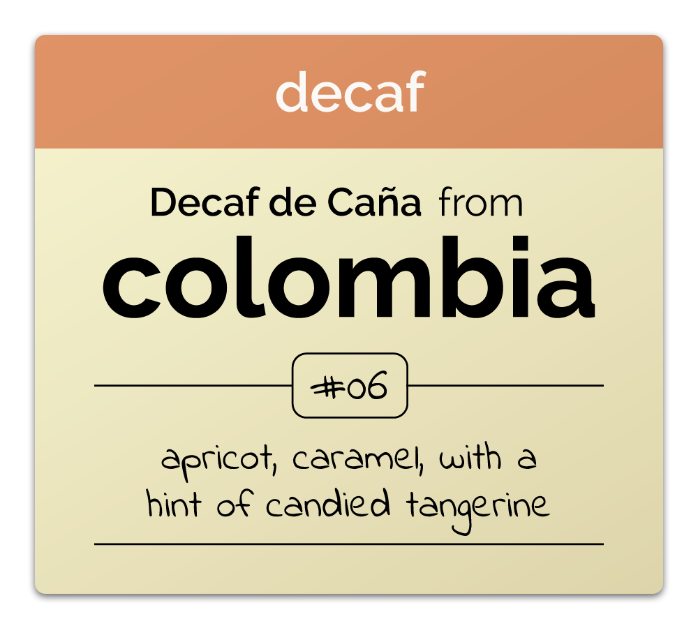 Colombia: Decaf de Caña