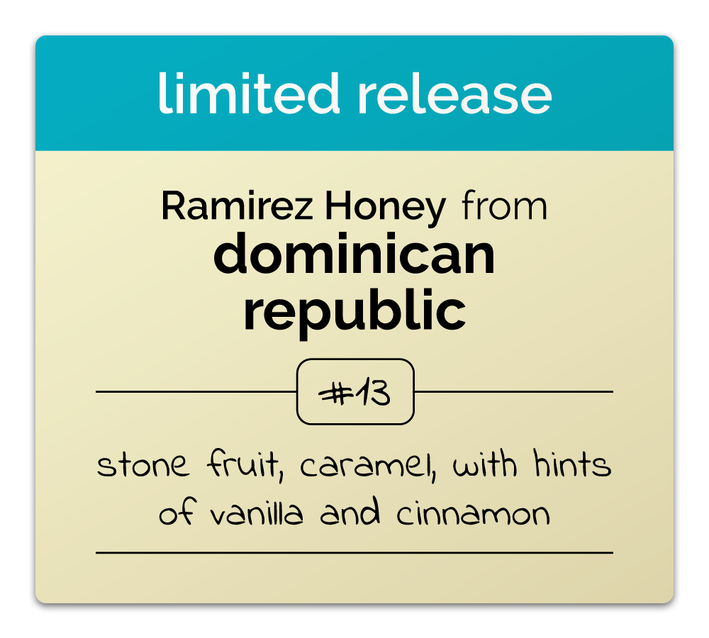 Limited Release: Dominican Republic Ramirez Honey