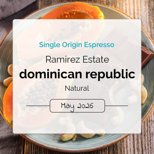 Single origin espresso from the Dominican Republic, Ramirez Estate