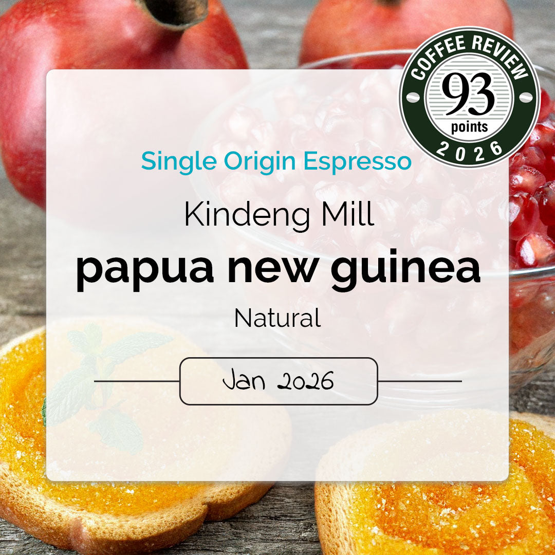 Single origin espresso - Papua New Guinea, Kindeng Mill, Natural