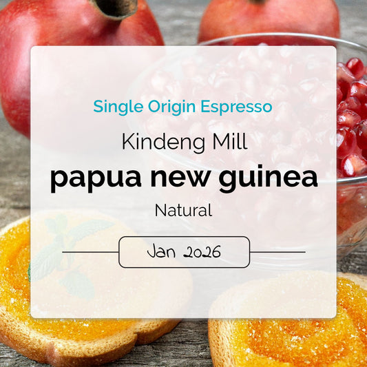 Single origin espresso - Papua New Guinea, Kindeng Mill, Natural