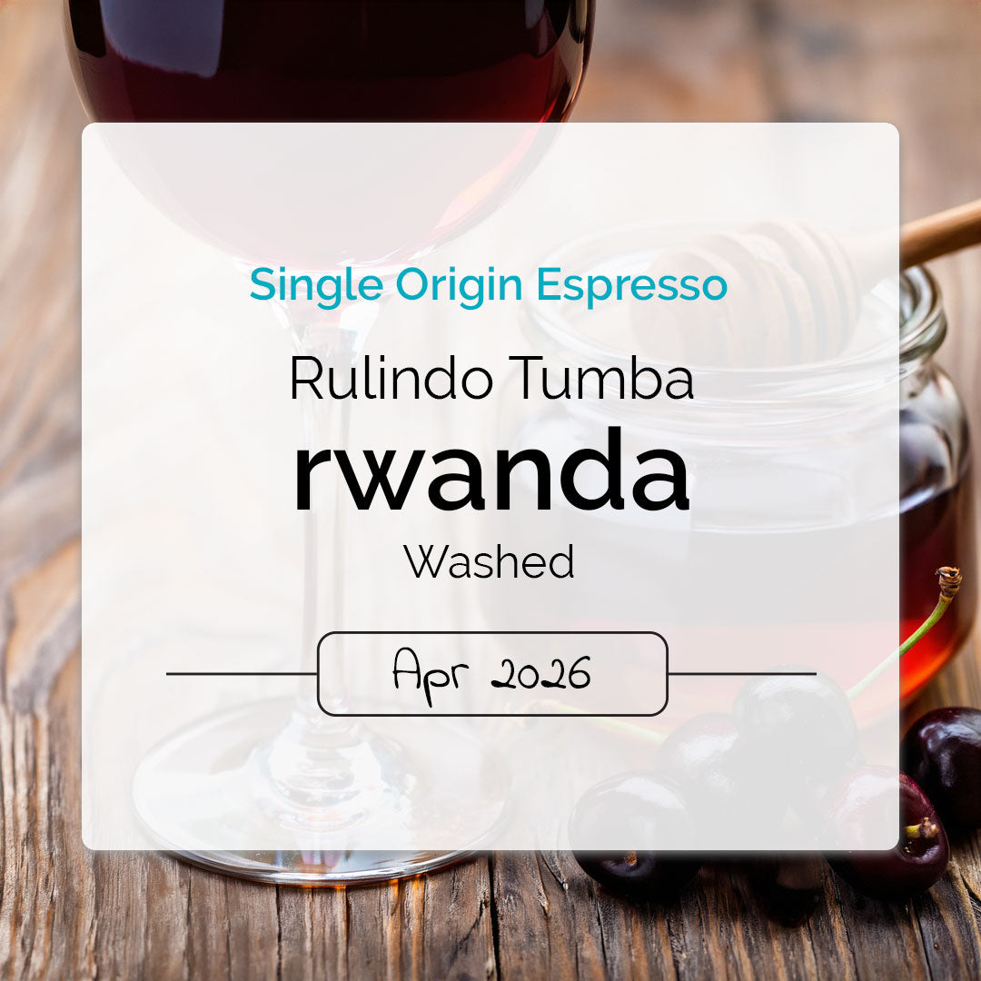 Single origin espresso from Rulindo Tumba Rwanda