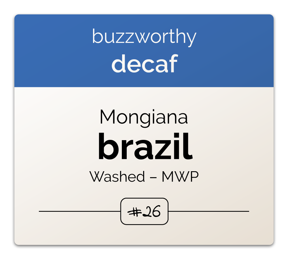 Classic Decaf: Brazil Mongiana