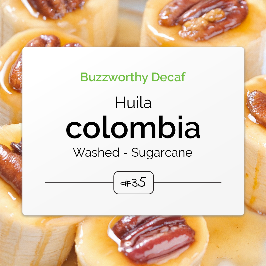 Buzzworthy Decaf: Colombia Huila