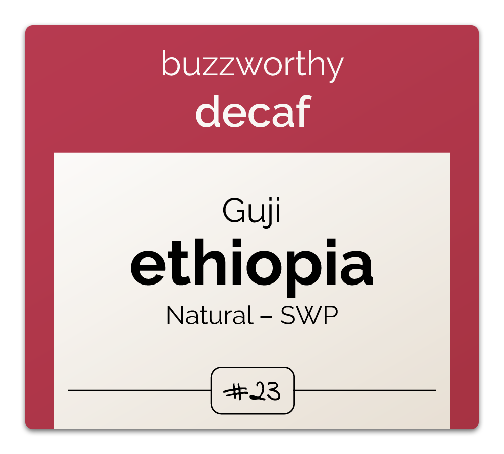 Fruity Decaf: Guji Ethiopia